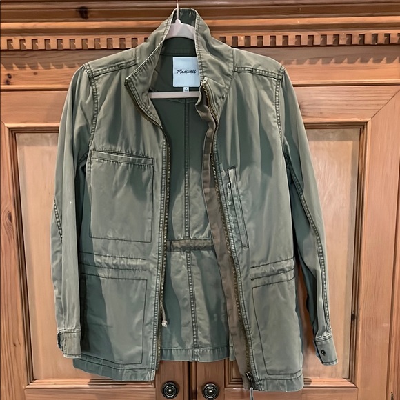 Madewell Jackets & Blazers - Madewell Olive Green Utility Jacket
